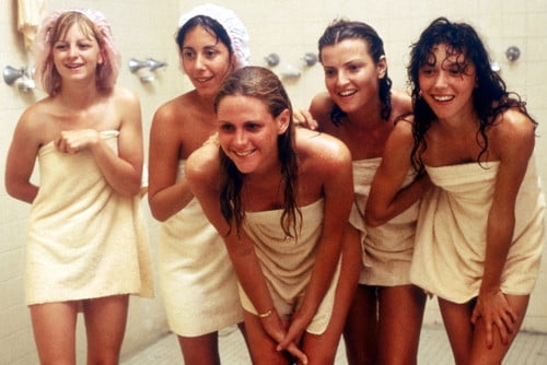 Girls Showering